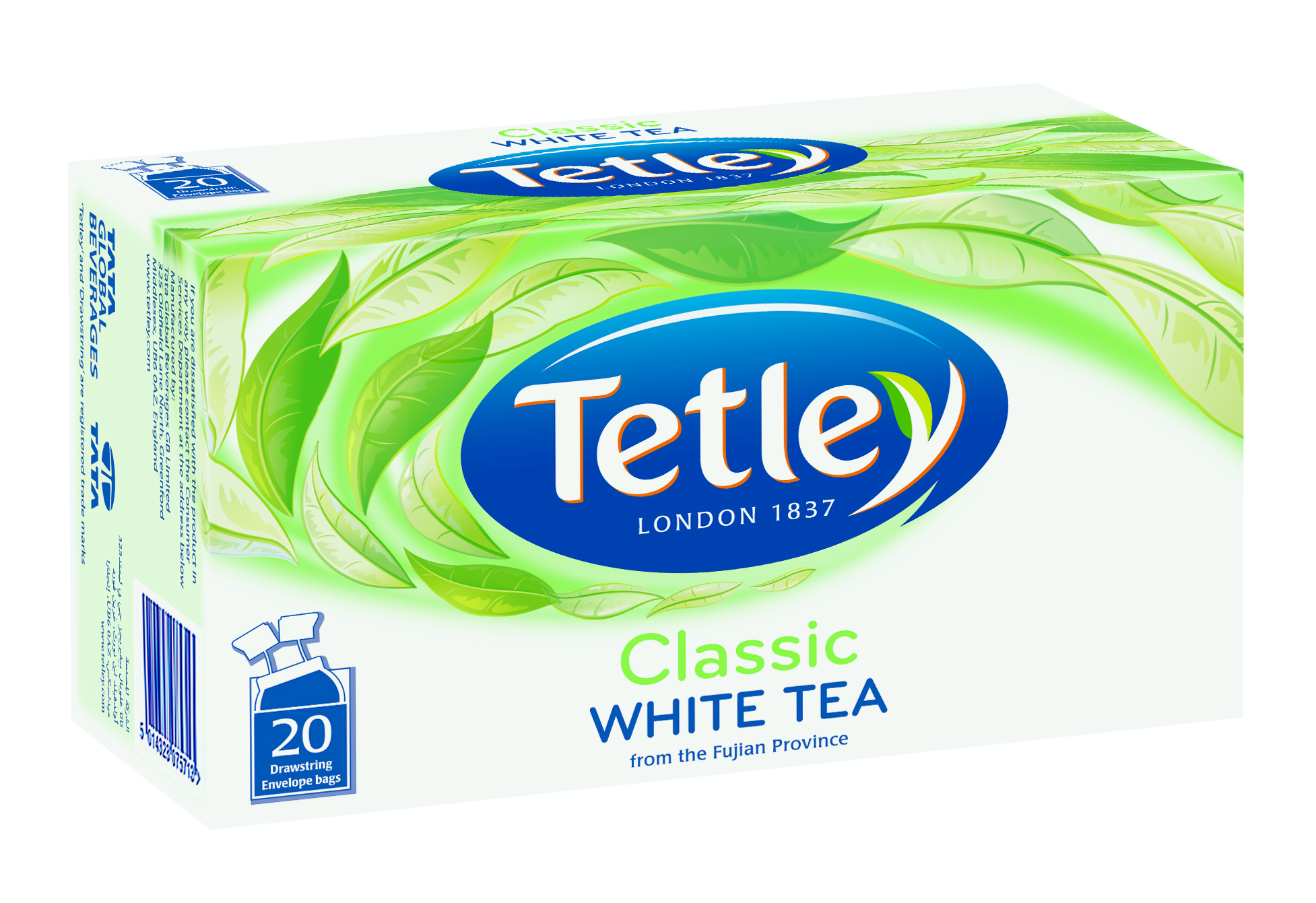 CHA WHITE CLASSIC 20 SAQ CX 12 TETTLEY